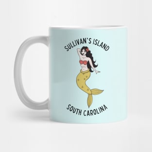 Sullivans Island South Carolina Mermaid Mug